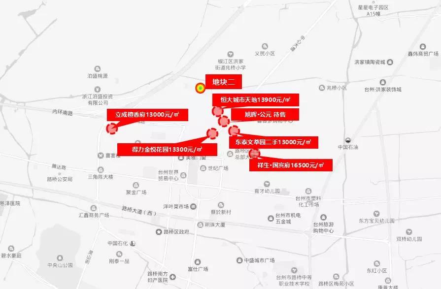 海伦堡以47880万元竞得椒江区洪家街道徐山泾以南人民路以西地块