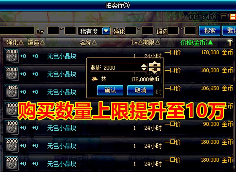 dnf拍卖行什么时候材料价格最低,dnf拍卖行优惠券值100万减少多少