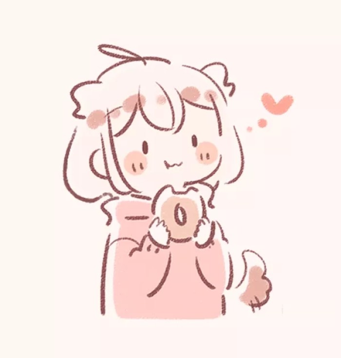 卡通情侣头像呆萌小可爱,可爱情侣头像卡通呆萌最新