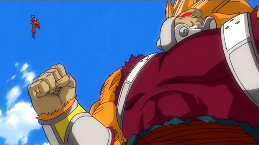 超蓝贝吉特vs堪巴,龙珠英雄第33集完整版