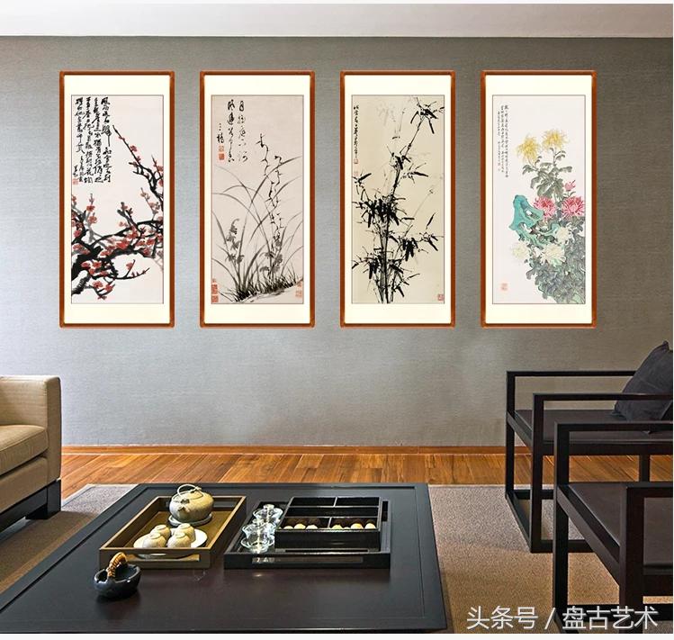 肌理装饰画推荐客厅挂哪里,家居装饰画如何摆放