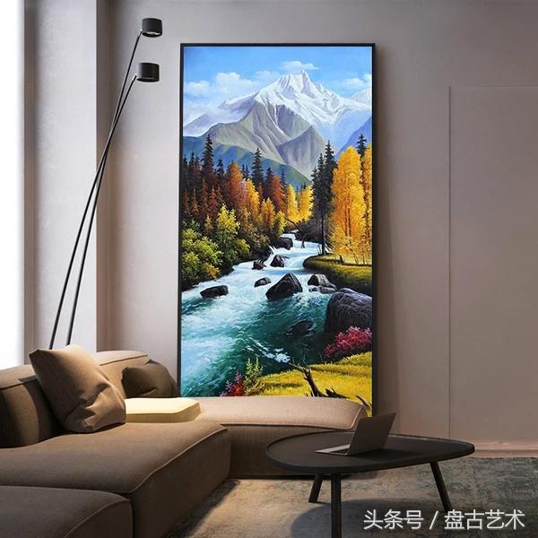 肌理装饰画推荐客厅挂哪里,家居装饰画如何摆放