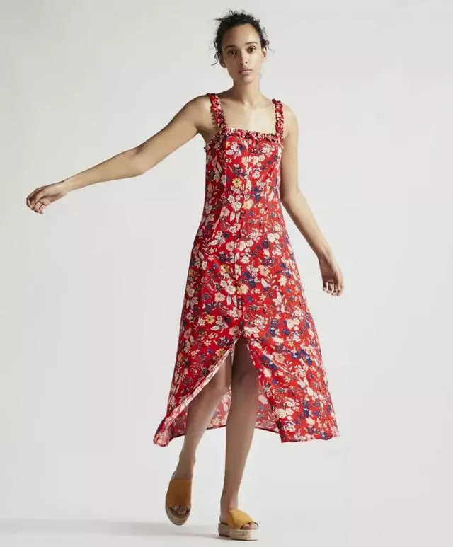 浅绿色碎花连衣裙怎么搭配毛衣,法国女人碎花连衣裙搭配西装外套