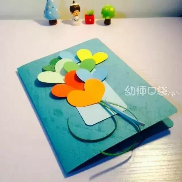 教师节的贺卡手工简单的立体花,教师节的手工贺卡和手工花怎么做