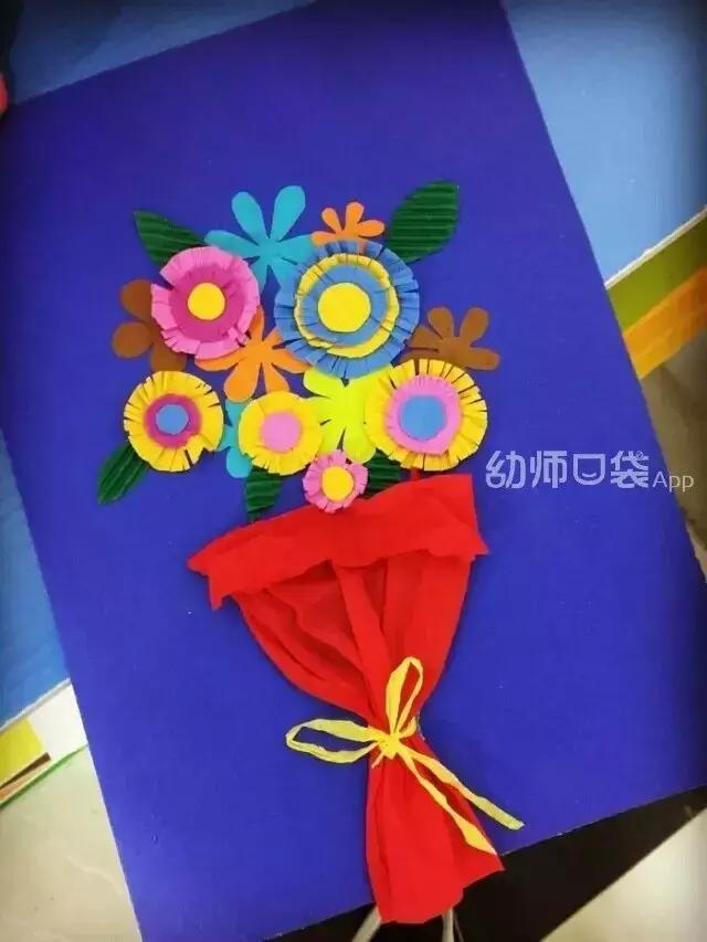 教师节的贺卡手工简单的立体花,教师节的手工贺卡和手工花怎么做