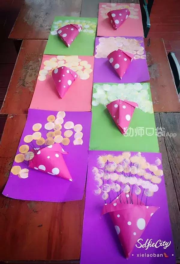 教师节的贺卡手工简单的立体花,教师节的手工贺卡和手工花怎么做