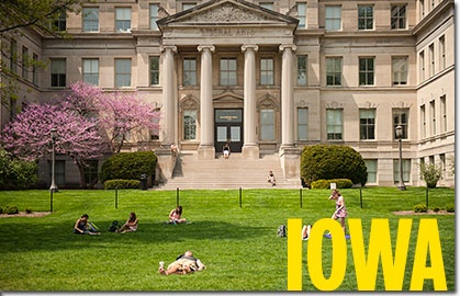 爱荷华大学,美国一流高等学府,公立常青藤名校之一