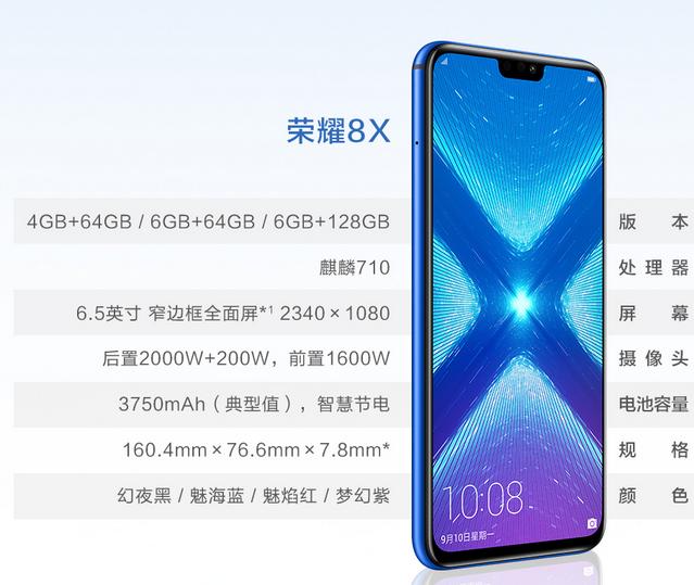 荣耀8x新机发布价格,1399元起荣耀8x首发开箱评测
