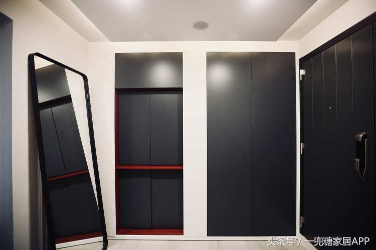 为了2个娃，我183㎡的家，没一个凸出来的柜门把手