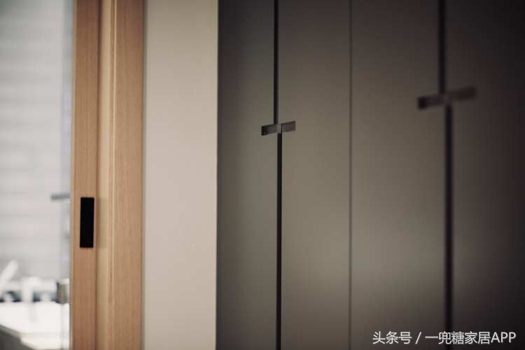 为了2个娃，我183㎡的家，没一个凸出来的柜门把手