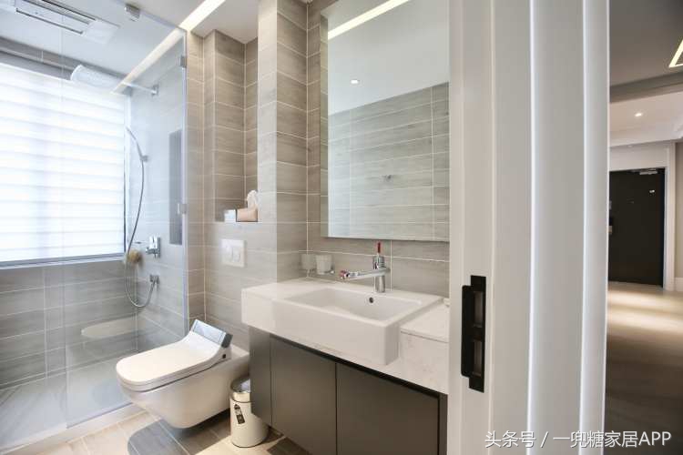 为了2个娃，我183㎡的家，没一个凸出来的柜门把手