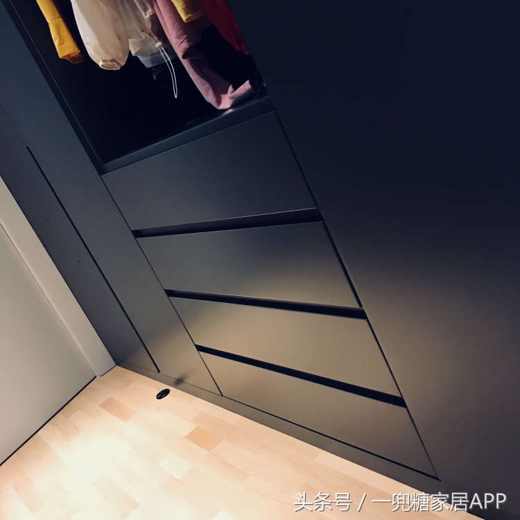 为了2个娃，我183㎡的家，没一个凸出来的柜门把手