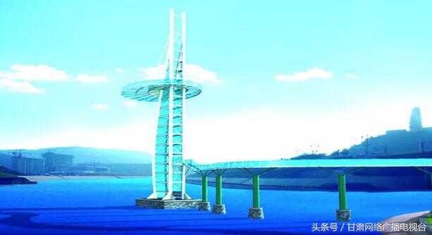 你在看风景我在灯火阑珊处等你,庆城马莲河观景台