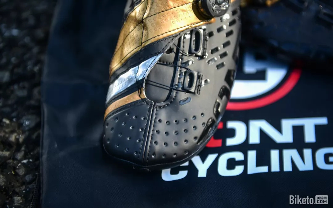 编辑的自购自评BontHelix公路锁鞋