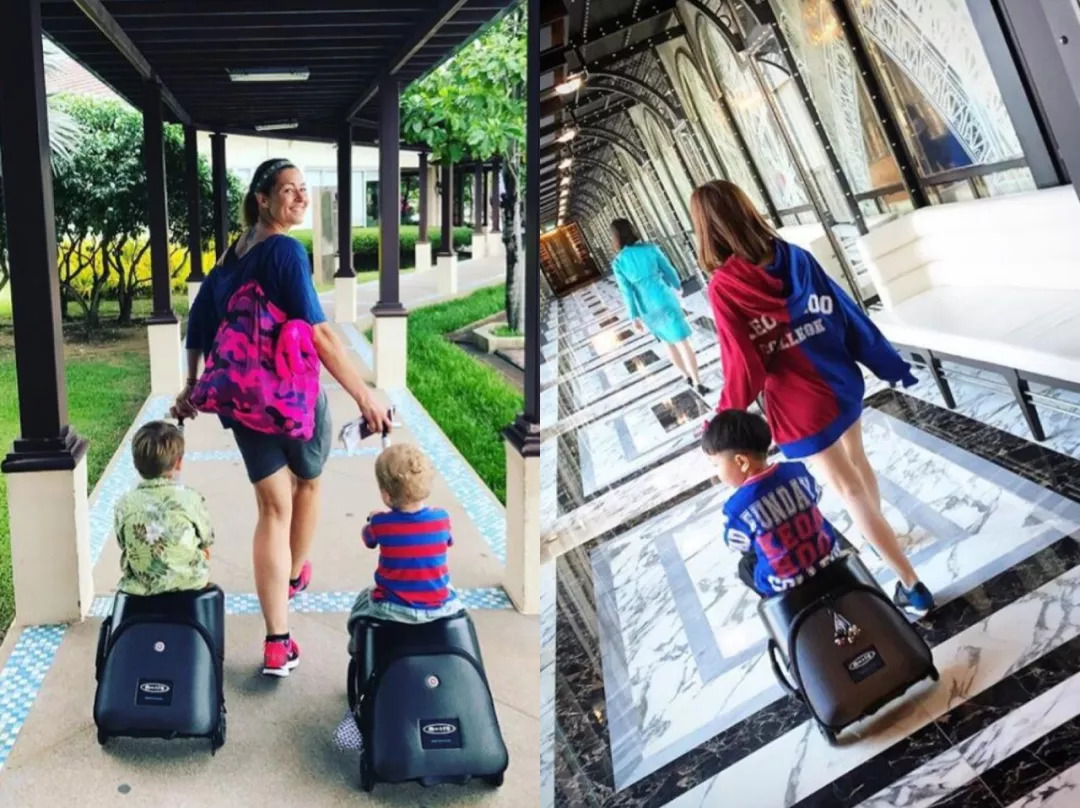 带孩子旅行必买的行李箱,出门带娃必备行李箱