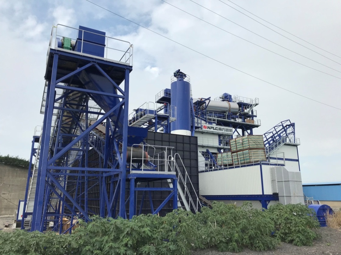 守卫同一片蓝天南方路机环保型沥青混合料搅拌设备应用于台湾