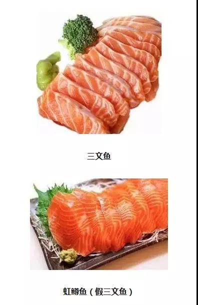 虹鳟鱼冒充的三文鱼？你别吃错啦！