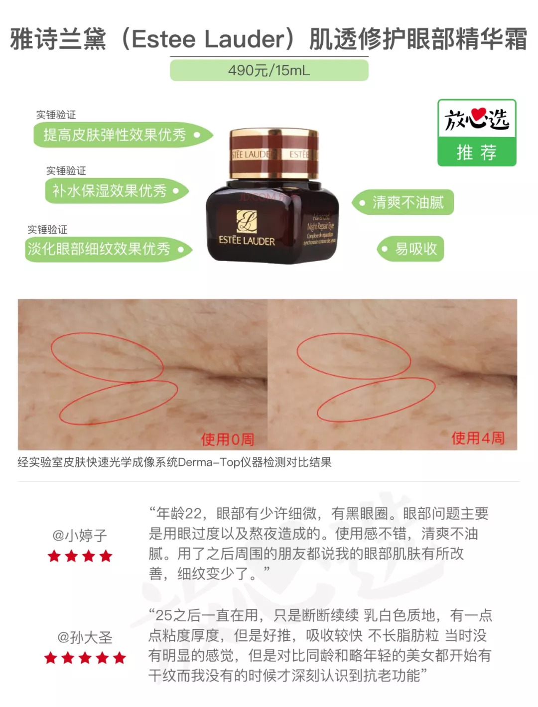 lamer眼霜和sk2,40-50眼霜测评