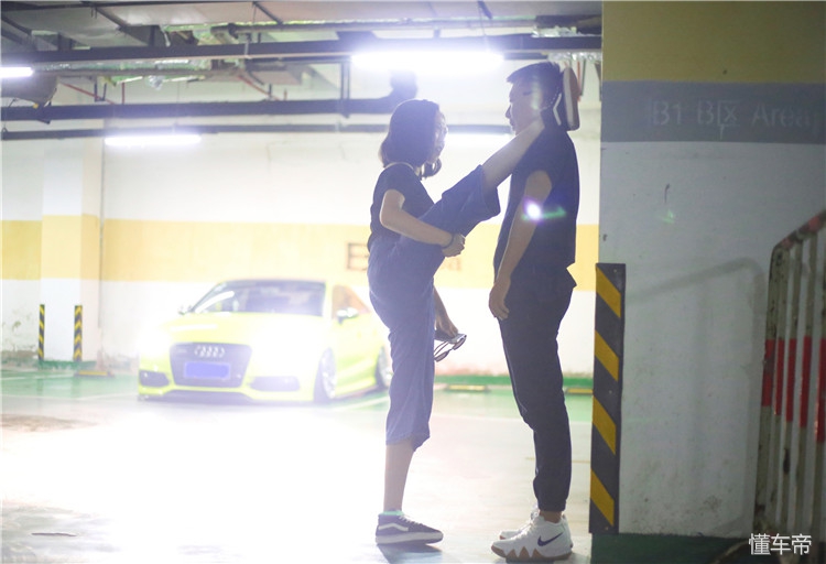 黑龙江车友打造低姿态“柠檬黄”奥迪A3,玩车同时不忘疼老婆!