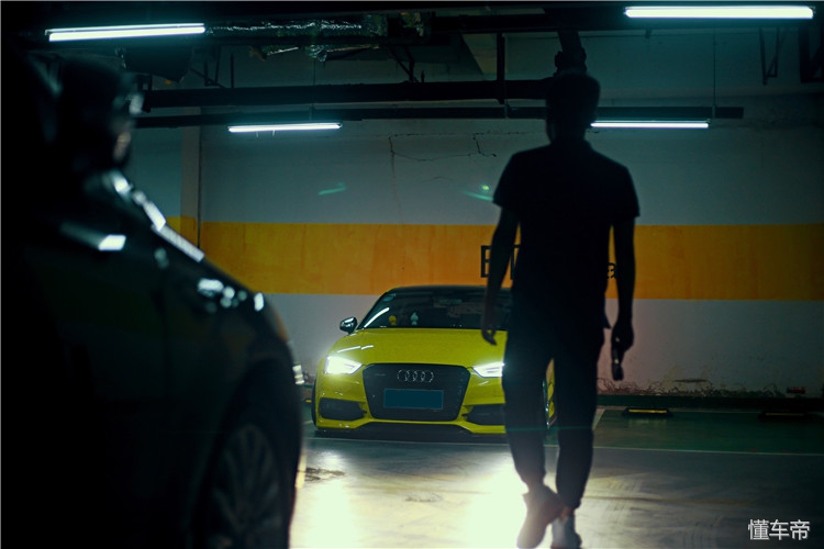 黑龙江车友打造低姿态“柠檬黄”奥迪A3,玩车同时不忘疼老婆!