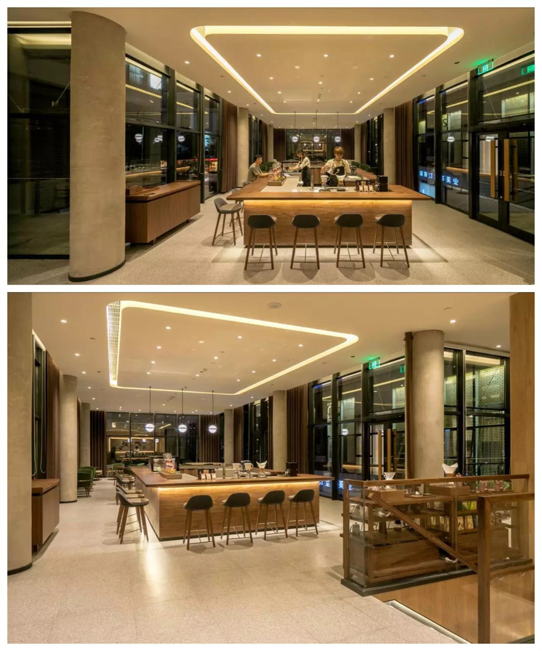 探访星巴克门店,首家社区星巴克