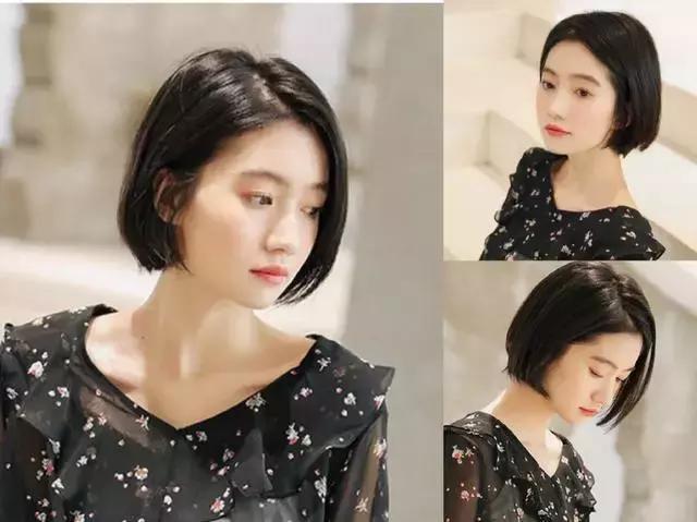 适合小圆脸女生的短发型,脸小短菱形脸适合的短发型