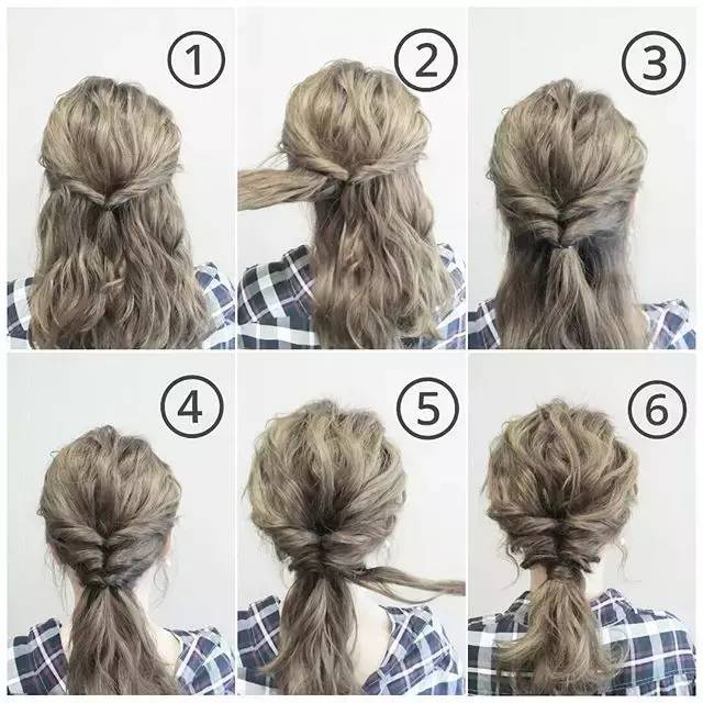 不烫不染头发怎么扎好看,不用发针怎么扎头发好看