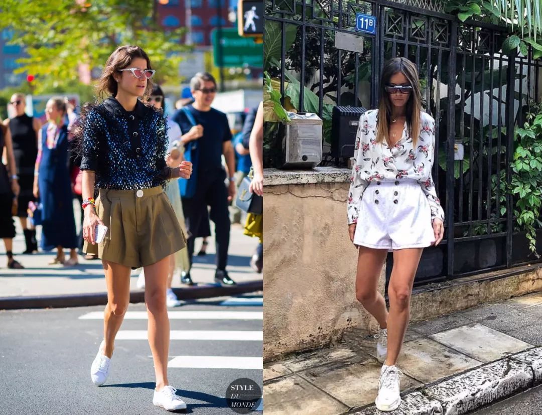 适合搭配平底鞋的裤子显瘦,短裤配高跟鞋还是平底鞋好看