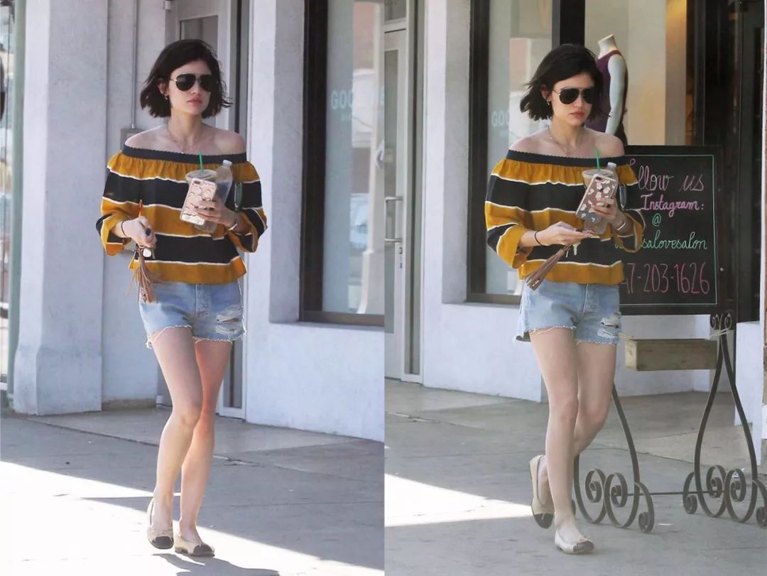 适合搭配平底鞋的裤子显瘦,短裤配高跟鞋还是平底鞋好看