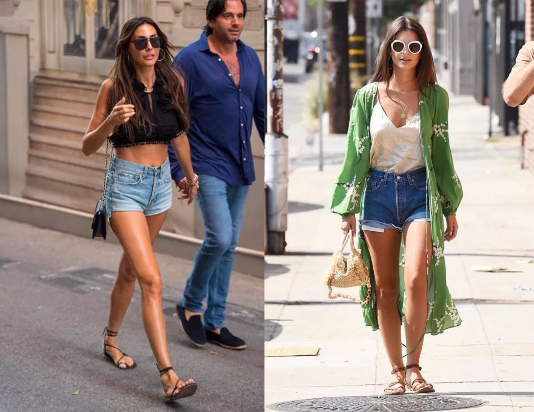 适合搭配平底鞋的裤子显瘦,短裤配高跟鞋还是平底鞋好看