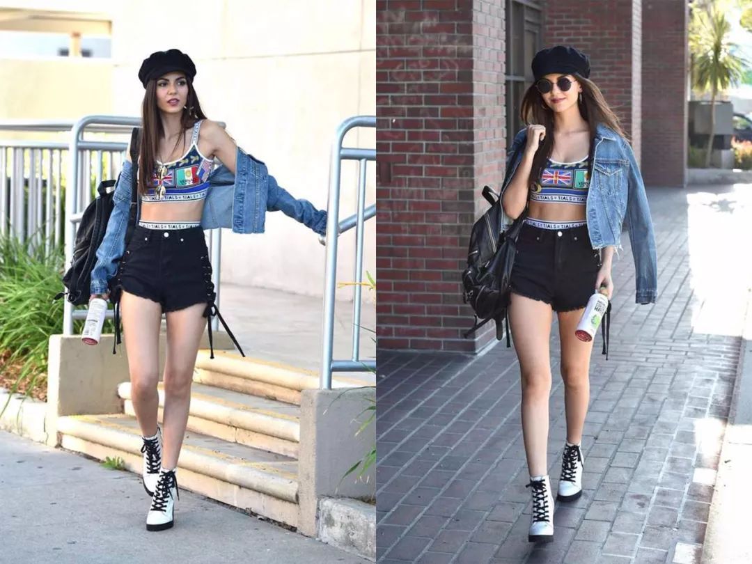 适合搭配平底鞋的裤子显瘦,短裤配高跟鞋还是平底鞋好看