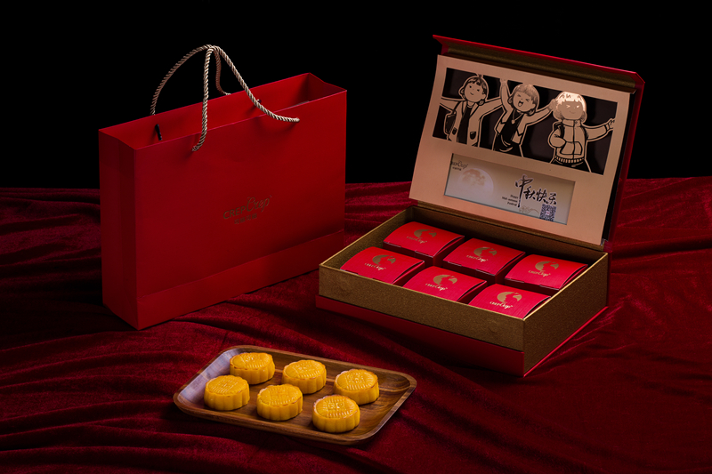 月饼经典口味礼盒,口味猎奇月饼礼盒