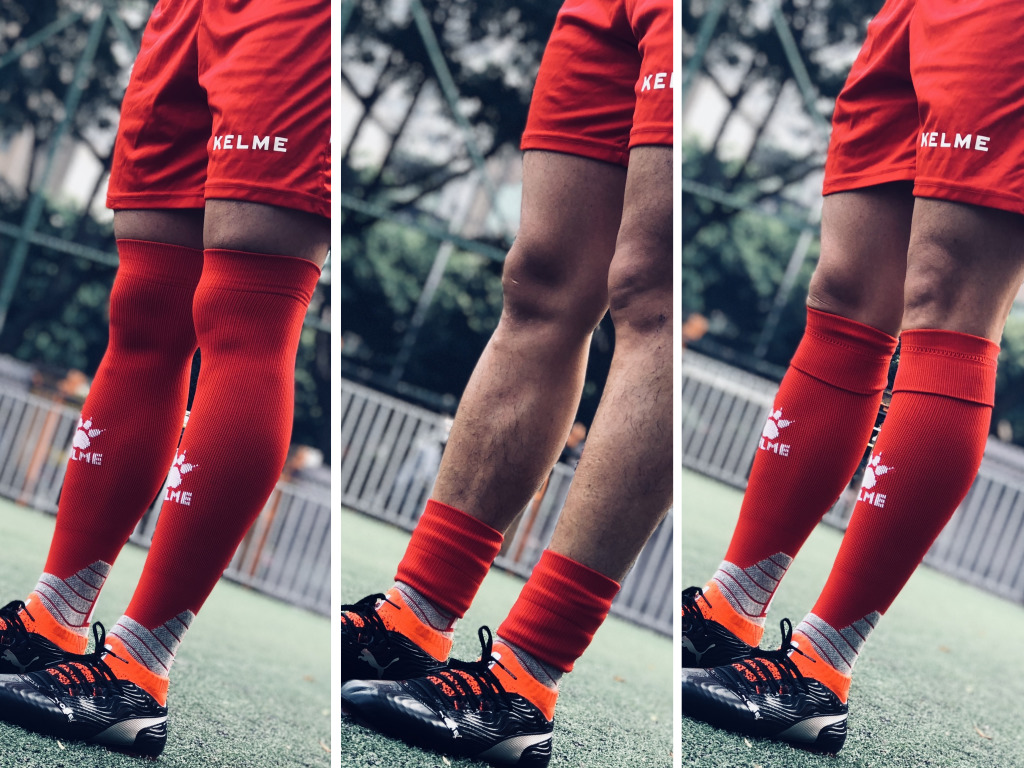 足球场上，让我们用袜子来一决胜负！