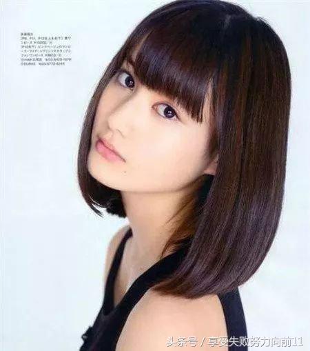 lisa同款齐肩短发大脸,大脸适合什么齐肩短发