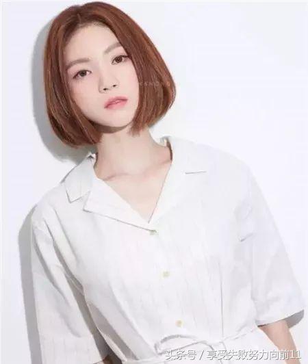 lisa同款齐肩短发大脸,大脸适合什么齐肩短发