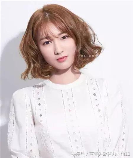 lisa同款齐肩短发大脸,大脸适合什么齐肩短发