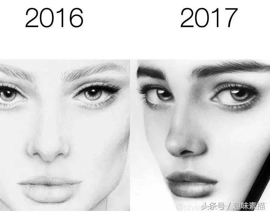 从画渣逆袭到大神的全过程,画渣画画是真的不好