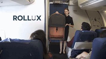 IF获奖团队新品，可以伸缩的行李箱，1秒钟变身登机箱