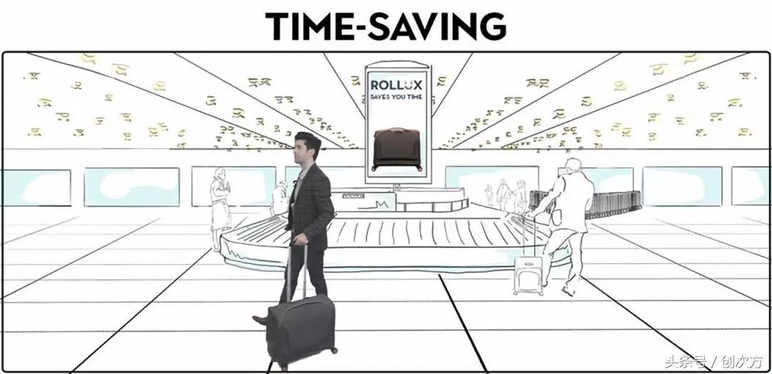 IF获奖团队新品，可以伸缩的行李箱，1秒钟变身登机箱