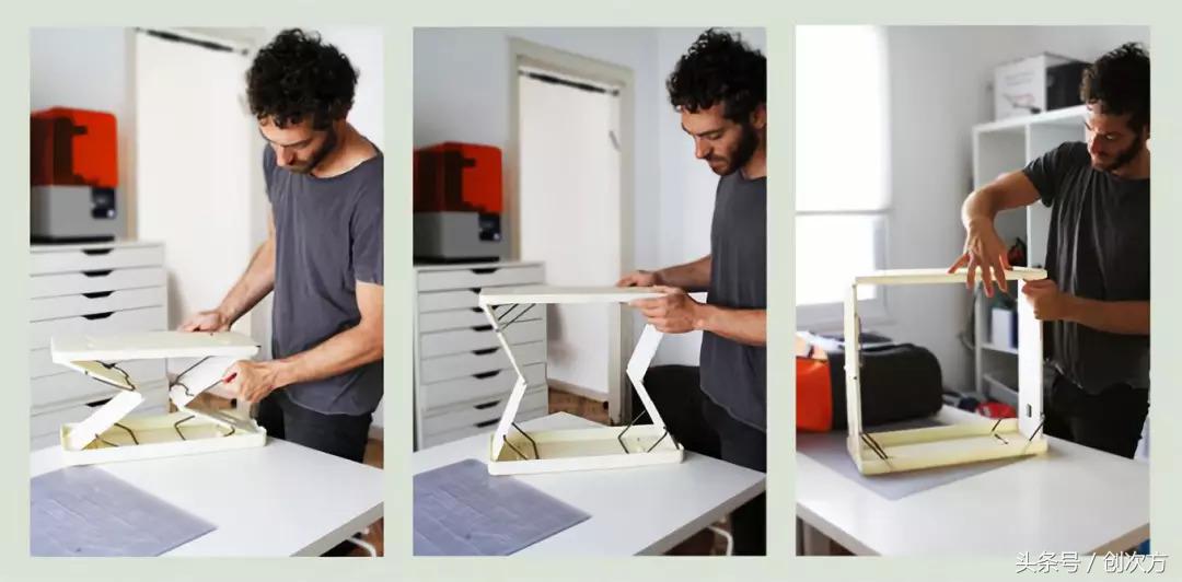 IF获奖团队新品，可以伸缩的行李箱，1秒钟变身登机箱