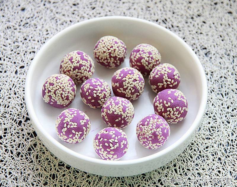 早餐麻团花式吃法,早餐麻团制作方法