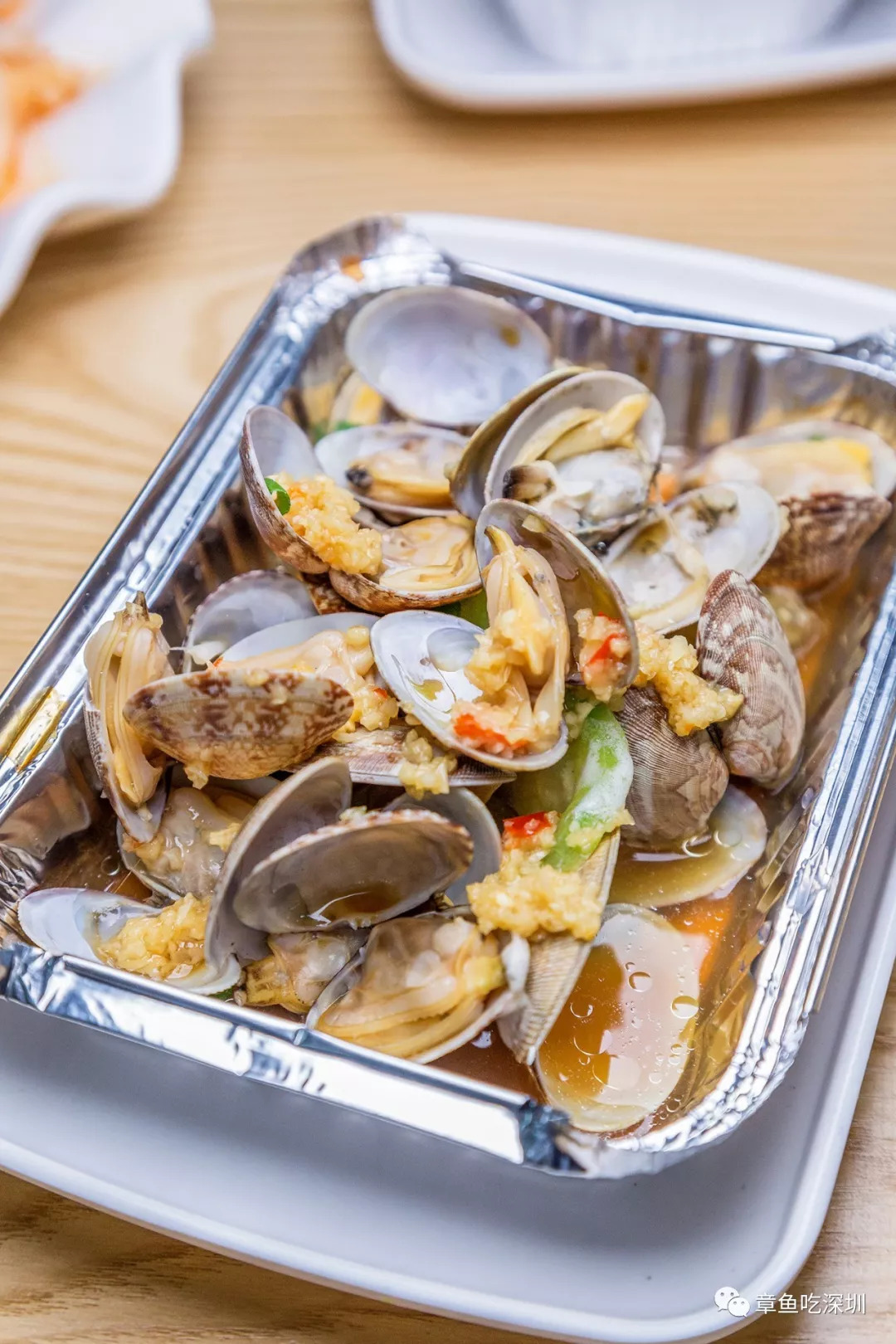 深圳竹篮蒸生蚝,深圳新安秦师傅竹篮蒸生蚝