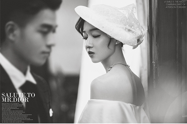 韩式风格婚纱照意义,婚纱照韩式白纱和欧莎有什么区别