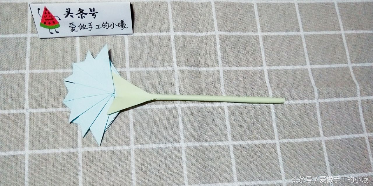 立体花朵折纸教程康乃馨,花朵折纸教程
