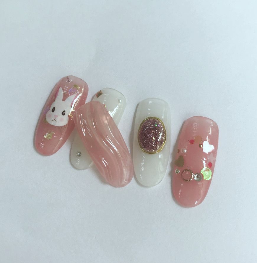 2020夏季爆款美甲水波纹,水波纹的美甲怎么做