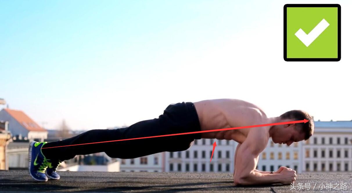 平板支撑锻炼腰部力量最好方法,支撑平板小妙招