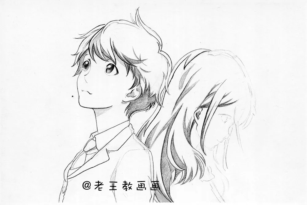 漫画人物简笔画简单又好看,漫画人物简笔画古风难