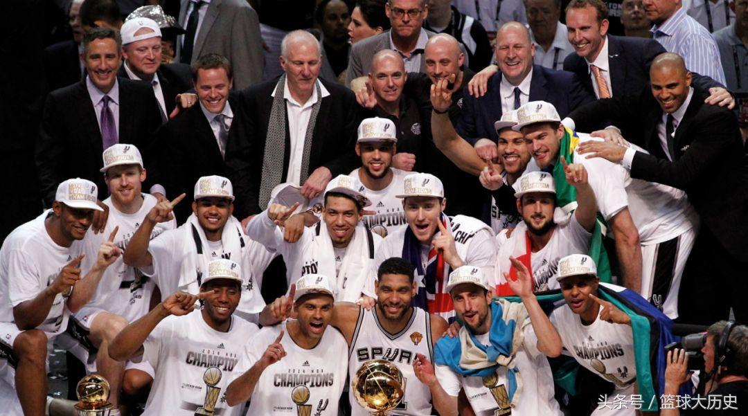 马刺5次夺冠阵容,马刺历届冠军阵容