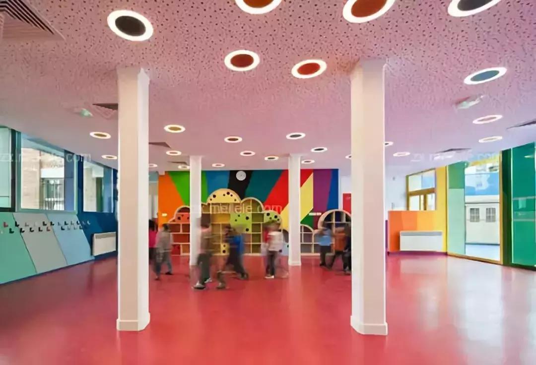 幼儿园室内简单大气的墙面布置,美食手工制作幼儿园墙面