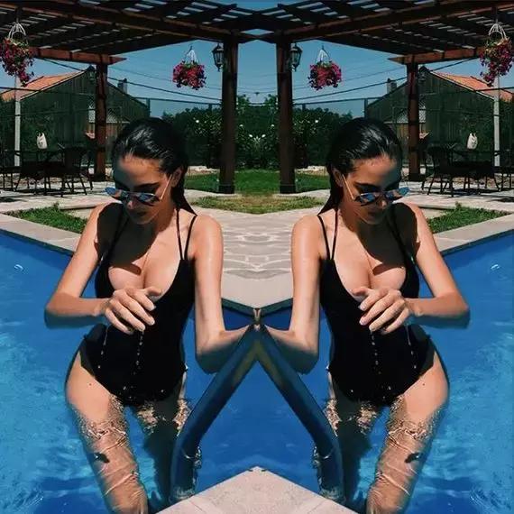 天呐！19岁=36D胸+大长腿，为什么没把我生得这么美！